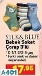 SİLK&BLUE BEBEK SOKET ÇORAP SİLK&BLUE BEBEK SOKET ÇORAP